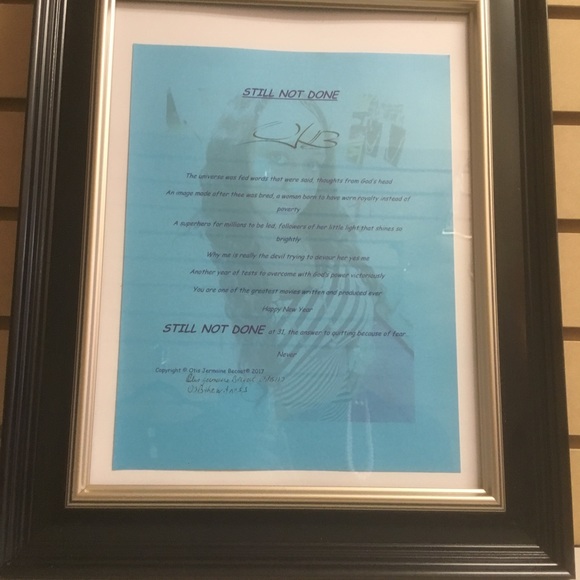 Poetry frame hang in homes/offices, all occasions - Picture 8 of 8